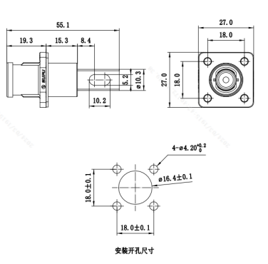 储能连接器IP67 ESF-RS100A16YL